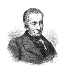 Count Metternich von Clemens, an Austrian diplomat in the old book The Essays in Newest History, by I.I. Grigorovich, 1883, St. Petersburg