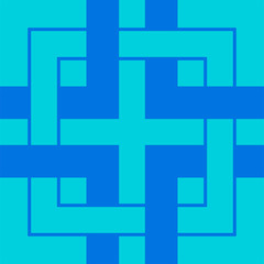 Obraz premium Seamless Japanese pattern connecting the lines