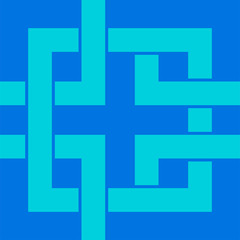 Obraz premium Seamless Japanese pattern connecting the lines