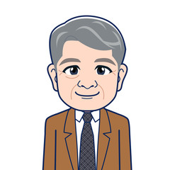 定年退職前の社員