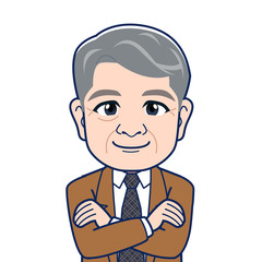 定年退職前の社員