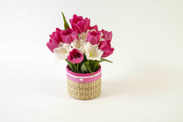 Miniature flower arrangement