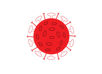 icon of the corona covid 19 virus