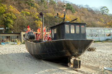 Kuter w Pobierowie © Roman Trojanowski