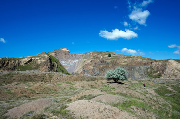 Stone pit quarry