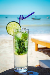 Beach mojito