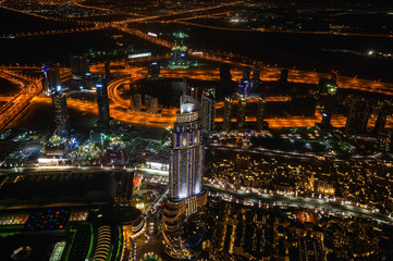 Dubai by night