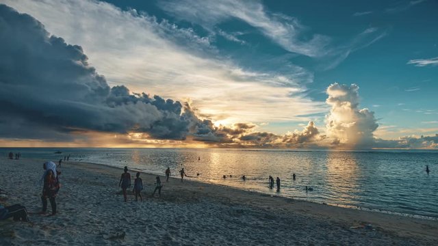 Mauritius Flic en Flac timelapse