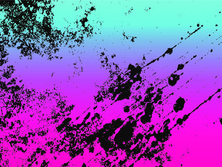 Grunge vector background fun color