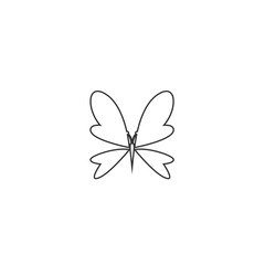 butterfly icon vector illustration design
