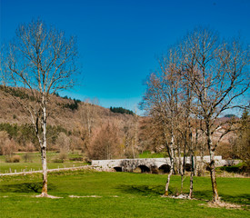 Pont du Suran à Broissia, Jura, France