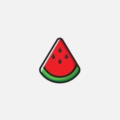 watermelon icon vector illustration design