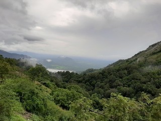 Beautiful Forest, Mountains, dam , tea plants, and sky view from valparai and snehatheeram beach