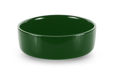 empty bowl isolated on white background