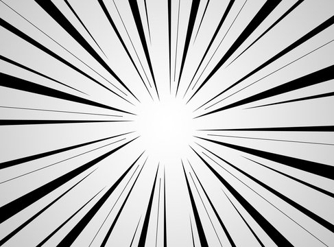 Abstack Background Cartoon Style. Speed or BigBamm