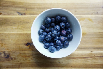 blueberries in a bowl