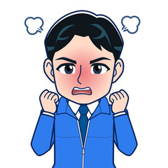 スーパーの社員