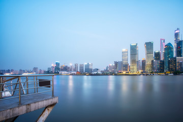 Shanghai Lujiazui CBD modern architecture skyline