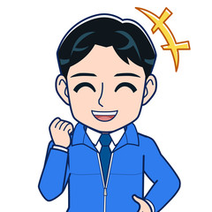 スーパーの社員