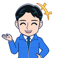 スーパーの社員