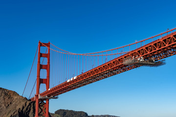 Golden Gate Bridge in San Francisco, California, USA