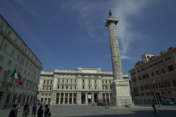Fototapeta na wymiar Rome. Column of Marco Aurelio