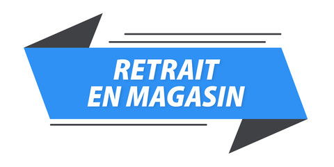 retrait en magasin bannière