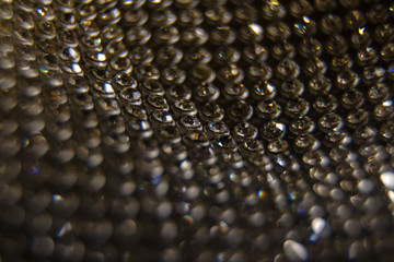 Glitter,Bokeh abstract background wallpaper silver diamond for design