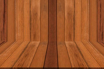 Woods board background. Painted wood wall for interior design background. Painted wood wall for interior design background. Product showcase empty room.Creative design.