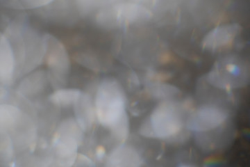 Glitter,Bokeh abstract background wallpaper silver diamond for design