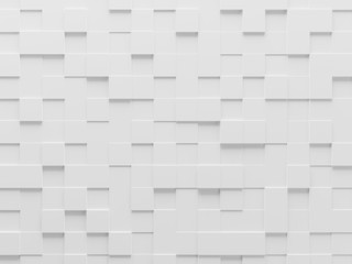 White background texture. 3d illustration