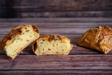Traditional Cypriot easter cheese pastries, flaounes