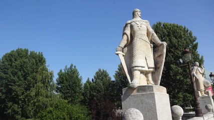Obraz premium Burgos is a historic city in Spain