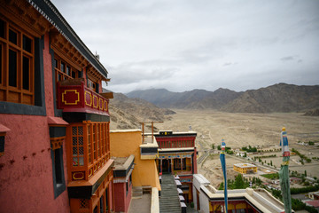 Fototapeta premium houses in the mountains