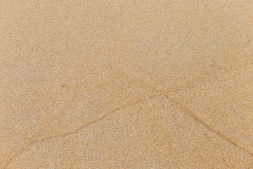 Fototapeta na wymiar Find sand texture background, wave pattern on sand beach, nature texture background