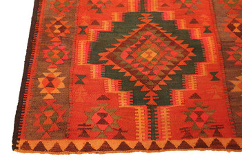 Old and modern Persian Colourful Arabesque and handmade carpet, rug gelim, and Gabbeh with the pattern.