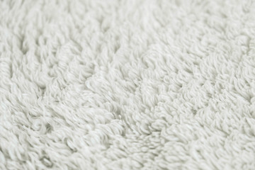 White artificial short hair fur for background or texture. Copy, empty space for text