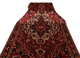 Old and modern Persian Colourful Arabesque and handmade carpet, rug gelim, and Gabbeh with the...