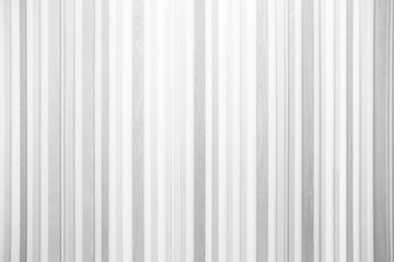 White Wooden Batten Wall Texture Background.