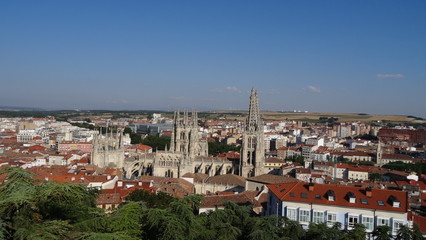 Naklejka na ściany i meble Burgos is a historic city in Spain