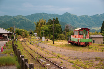 Alte Eisenbahn in Japan