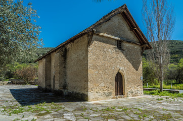 Fototapeta na wymiar Church Trudos Mountains Cyprus