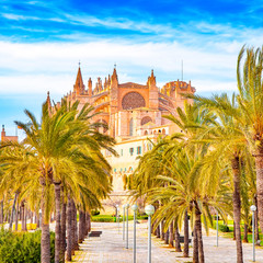Palma de Mallorca Cathedral, Spain © Arcady