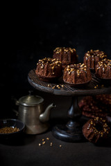 Chocolate Mini Bundt Cakes