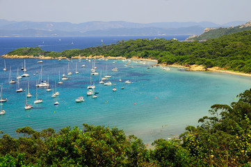 Les eaux claires de Porquerolles