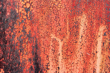Metal texture with scratches and cracks which can be used as a background