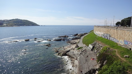 A Coruna is a city on the North of Spain