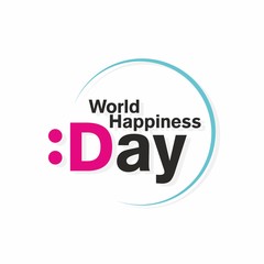 World Laughter Day. World Happiness Day. World Smile Day. Banner - Illustration