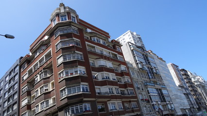 Fototapeta premium A Coruna is a city on the North of Spain