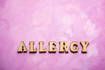Allergy text view